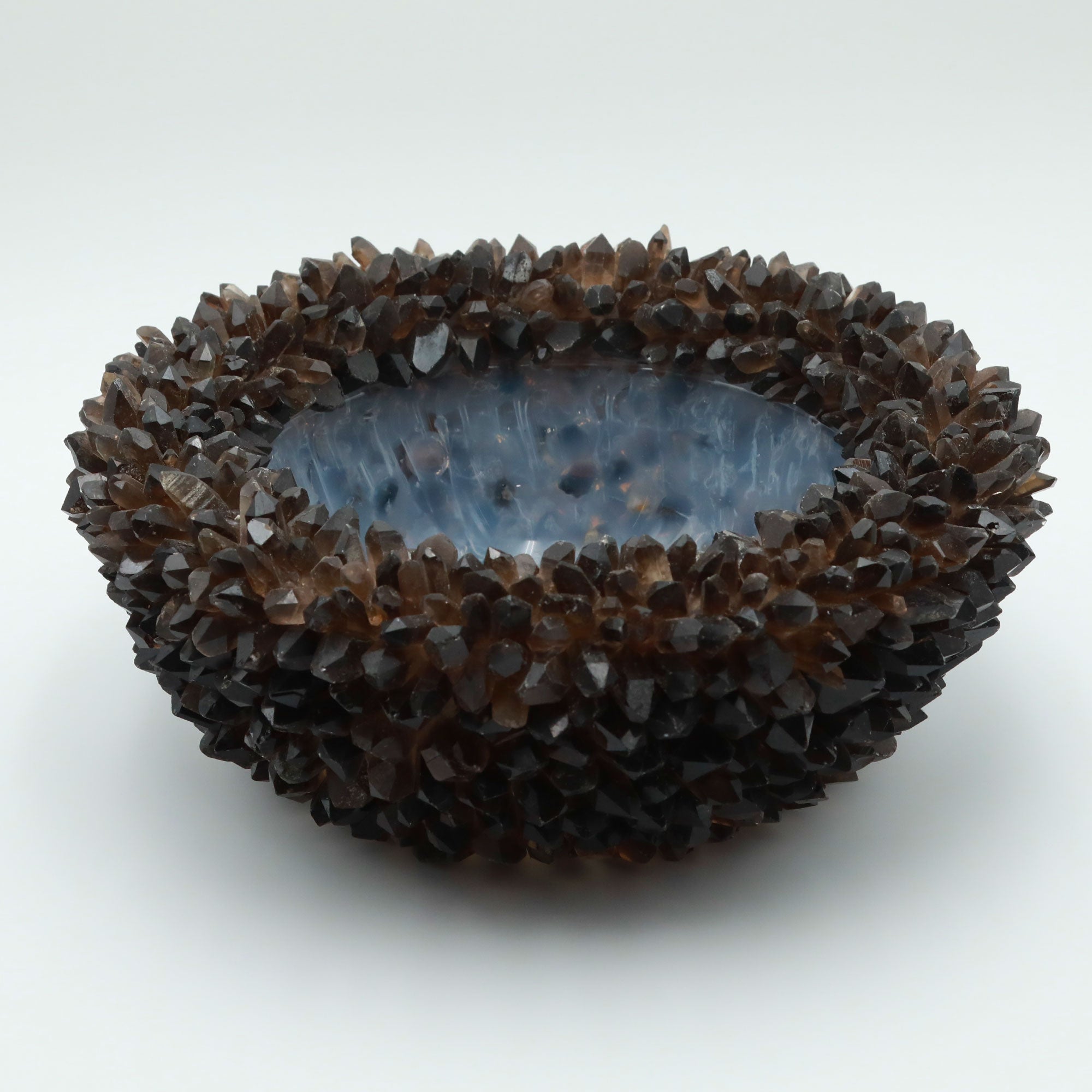 Large Smokey Quartz Bowl