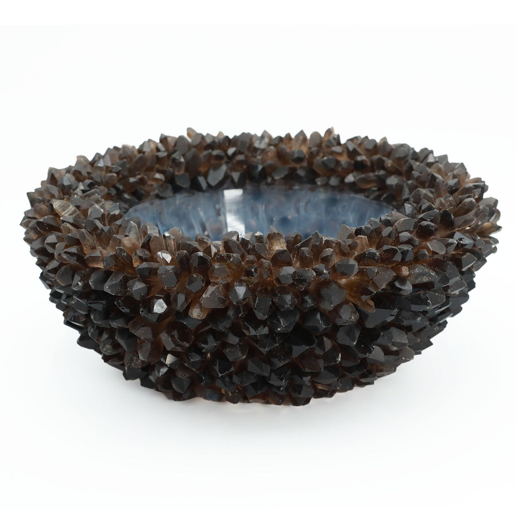 Large Smokey Quartz Bowl