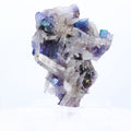 YGX Fluorite Quartz Crystal Specimen Hunan Province, China