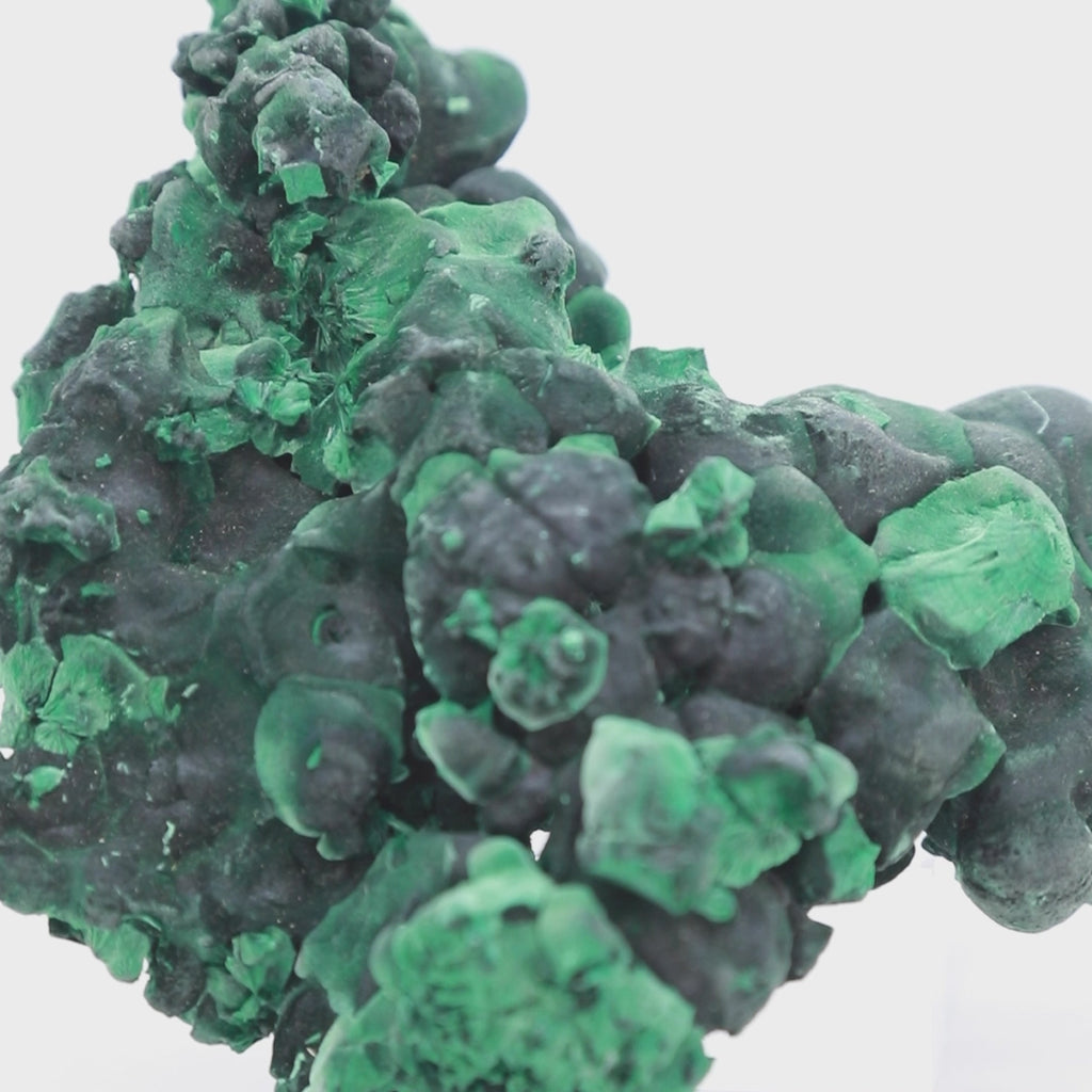 Velvet Botryoidal Malachite Katanga Province, Democratic Republic of Congo
